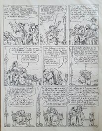Jean-Marc Lelong - Carmel Cru Le Calvaire Planche 3 - Comic Strip