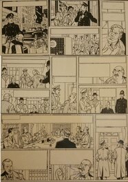 Edgar Pierre Jacobs - La Marque Jaune, planche composite - Comic Strip