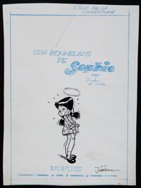 Jidéhem - Sophie - Illustration page de titre - Les bonheurs de Sophie - Tome 3. - Illustration originale