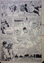 Gérald Forton - All Star Squadron # 28,  DC Comics - Planche originale