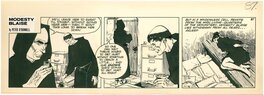 Jim Holdaway - Jim Holdaway - Modesty Blaise strip #87 - La Machine - Planche originale