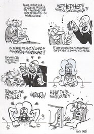Fabrice Erre - Vie Scolaire - Planche 1 (Une année au lycée T1) - Comic Strip