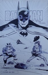Pierre Dupuis - Batman and FOES - Illustration originale