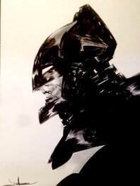 Jae Lee - Batman Dark Knight Armour - Illustration originale