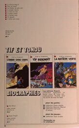Catalogue "Dupuis 71" paru pendant le dernier trimestre de 1970