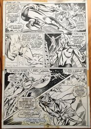Gil Kane - Marvel team-up #16 page 17 captain marvel / basilisk - Comic Strip