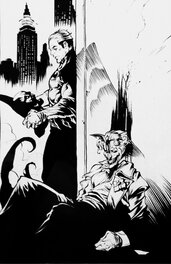 Armand Dimitri - Batman kill the Joker - Planche originale
