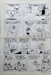 Carl Barks - Uncle Scrooge #63 - House of Haunts - page18 - Planche originale