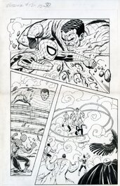 John Byrne - Amazing Spider-man - John Byrne - Spidey & sinister 6 - Comic Strip