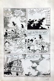 Leone Cimpellin - "Tom Patapom" pl2 - "Tchack" (éd. Aventures et Voyages) - Comic Strip