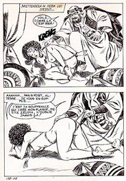Alberto Del Mestre - Jeu de mirroirs - La Schiava n°15 planche 118 (série jaune n° 121) - Comic Strip