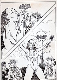 Alberto Del Mestre - Les hommes-léopards - La Schiava n°38 page 178 (série jaune n°143) - Comic Strip