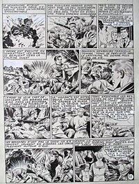 Comic Strip - La bataille du cap Gris-Nez, planche 17 - Tomic, Téméraire n°2 (Artima)