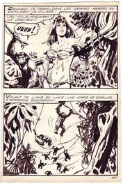 Stelio Fenzo - Jungla, "Caravane de sang", pl. 105. - Comic Strip