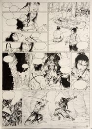 Frédéric Genêt - Samurai - Comic Strip