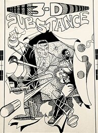 Steve Ditko - Substance #1 - Original Cover