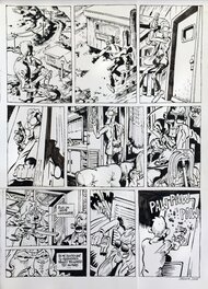 Lionel Chouin - "Colt Bingers L'Insoumis - Saison One" - Planche n°12 - Comic Strip