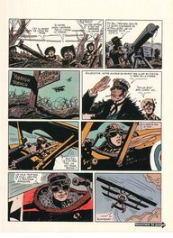 Mise en couleur d'Anne Frognier, publié dans le journal de Tintin n°37 (septembre 76)