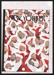 Max - The New Yorker preliminary cover - Illustration originale