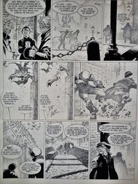 Hermann - Abominable : La vengeance , page 9 - Planche originale