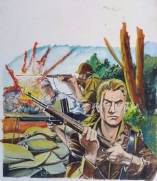 Original Cover - Couverture du n°29 de la revue Téméraire, Artima, 1961