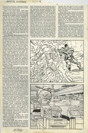 Bob Layton - Ohotmu Update '89 #4 : Iron Man (2/4) - Illustration originale