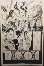 Tyler Kirkham - Justice league Tie-in DC Metal - Comic Strip