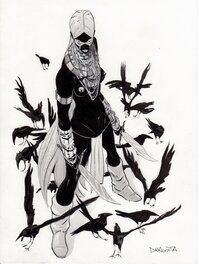 Nick Dragotta - Crow from East of West - Original Illustration