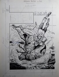 Couverture originale Blek n°39 Couverture originale Blek n°39