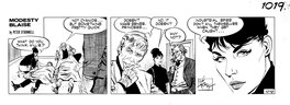 Jim Holdaway - Modesty Blaise Daily Strip 1019 - Planche originale