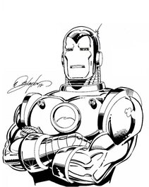 Bob Layton - Iron Man - Illustration originale