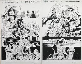 Greg Land - Mighty Avengers 12 - Comic Strip