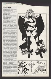 Mike Vosburg - Ohotmu Update '89 #2 : Ecstasy - Original Illustration