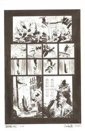 Planche originale - Sean Murphy Batman White Knight issue 4 pg 15