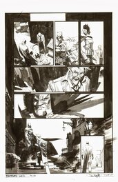 Planche originale - Sean Murphy Batman White Knight issue 4 pg 16