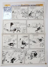 Reginald Parlett - Nightmare cheval fantôme bienveillant - Planche originale