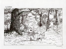 Manu Larcenet - Le retour a la terre - « le chasseur » - Comic Strip