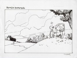 Comic Strip - Retour à la terre - "Première promenade"