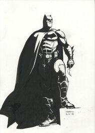 Enrico Marini - Batman by Enrico - Illustration originale