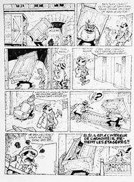 Edouard Aidans - Gags en folie n° 10 - publication inconnue - Planche originale
