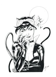 Vicente Cifuentes - Catwoman - Illustration originale