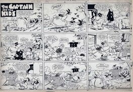 Rudolph Dirks - The Captain and the Kid (Sunday page 9 mars 1949) - Planche originale
