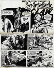 Jesús Blasco - The Steel Claw - episode 4 page 1 - Planche originale