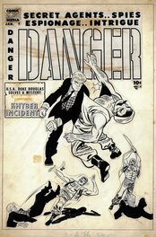 Don Heck - Danger # 7 (1954) - Original Cover