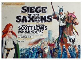 Vic Fair - Siege of the Saxons (1963) - Original Illustration