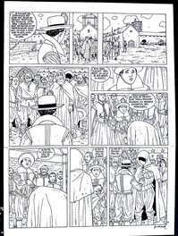 André Juillard - Les 7 vies de l´ Épervier page - Comic Strip