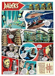 Ron Turner - Tv@! - The Daleks - Planche originale