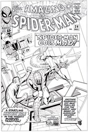 Bruce McCorkindale - Amazing Spider-man # 24 cover - Original Cover