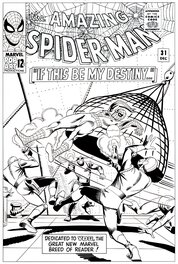 Bruce McCorkindale - Amazing Spider-man # 31 cover - Couverture originale