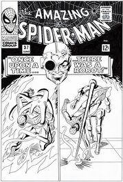 Bruce McCorkindale - Amazing Spider-man # 37 cover - Couverture originale